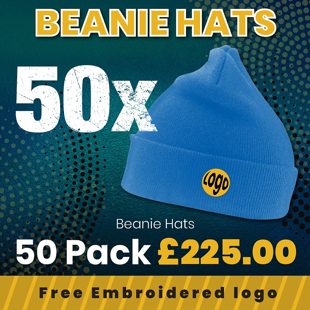 50 pack beanie hats