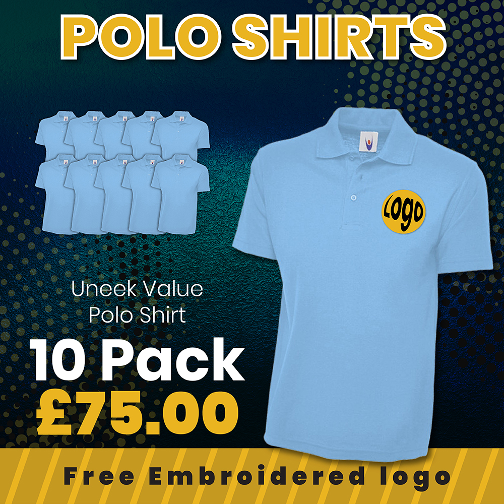 10 pack polo shirts