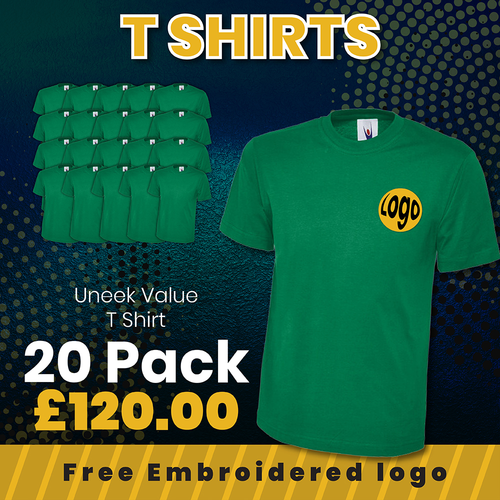 20 pack T-shirts