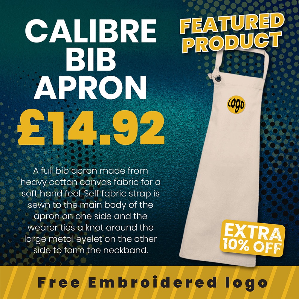 Calibre bib apron