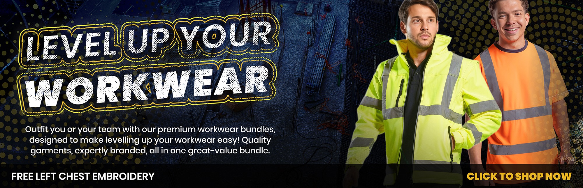 WearYourLogo product and service banner
