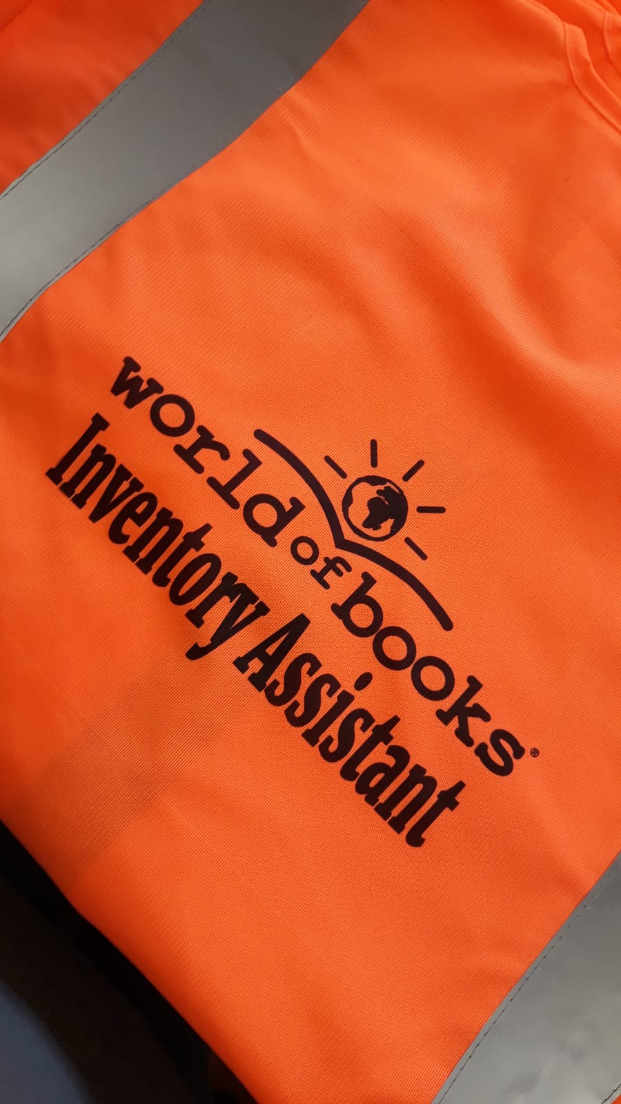 Real WearYourLogo customer work: printed hi-vis branding
