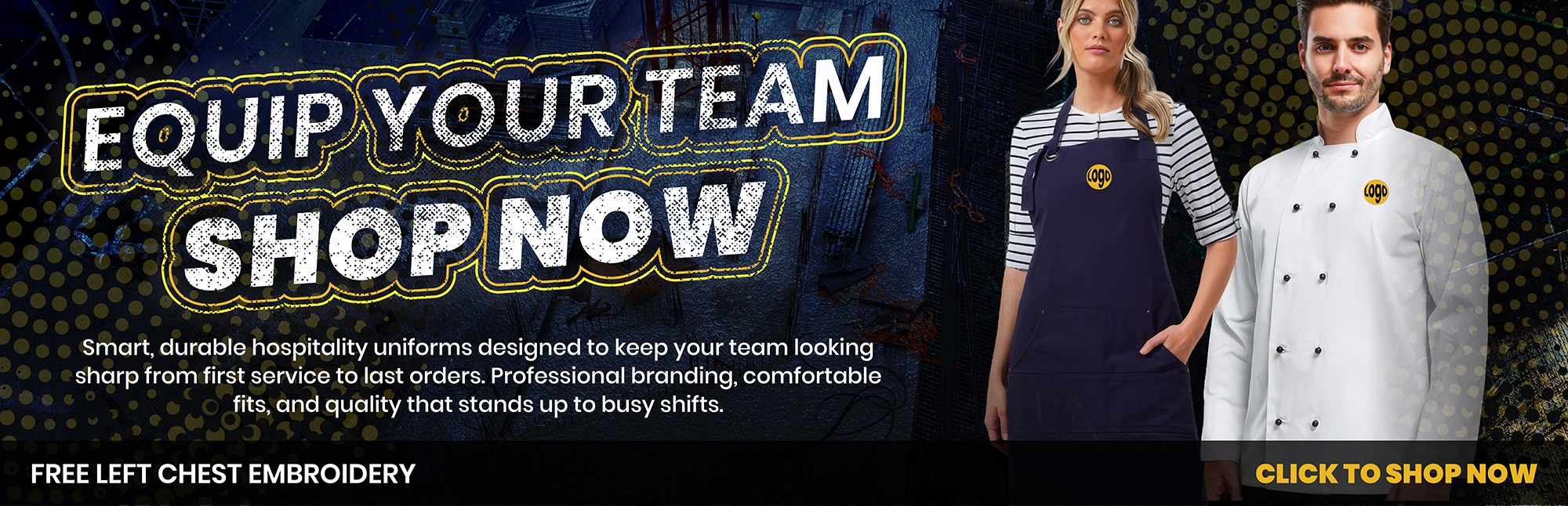 WearYourLogo product and service banner