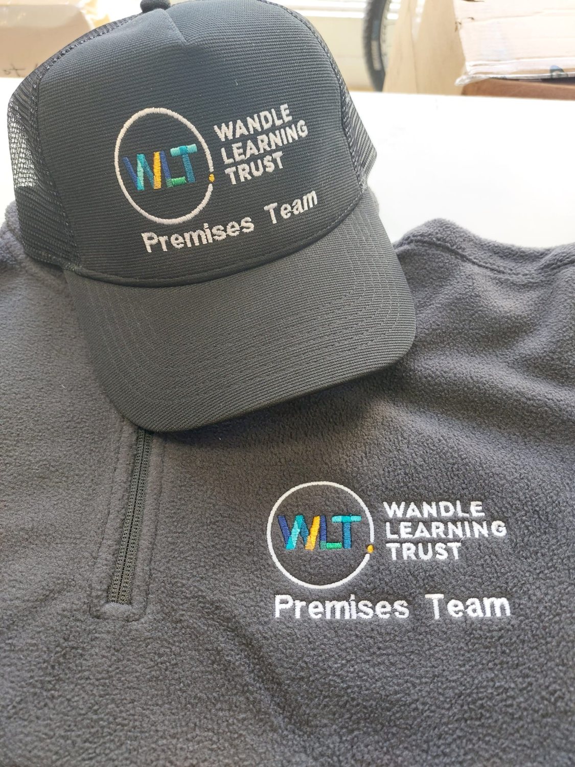 Real WearYourLogo customer work: team clothing