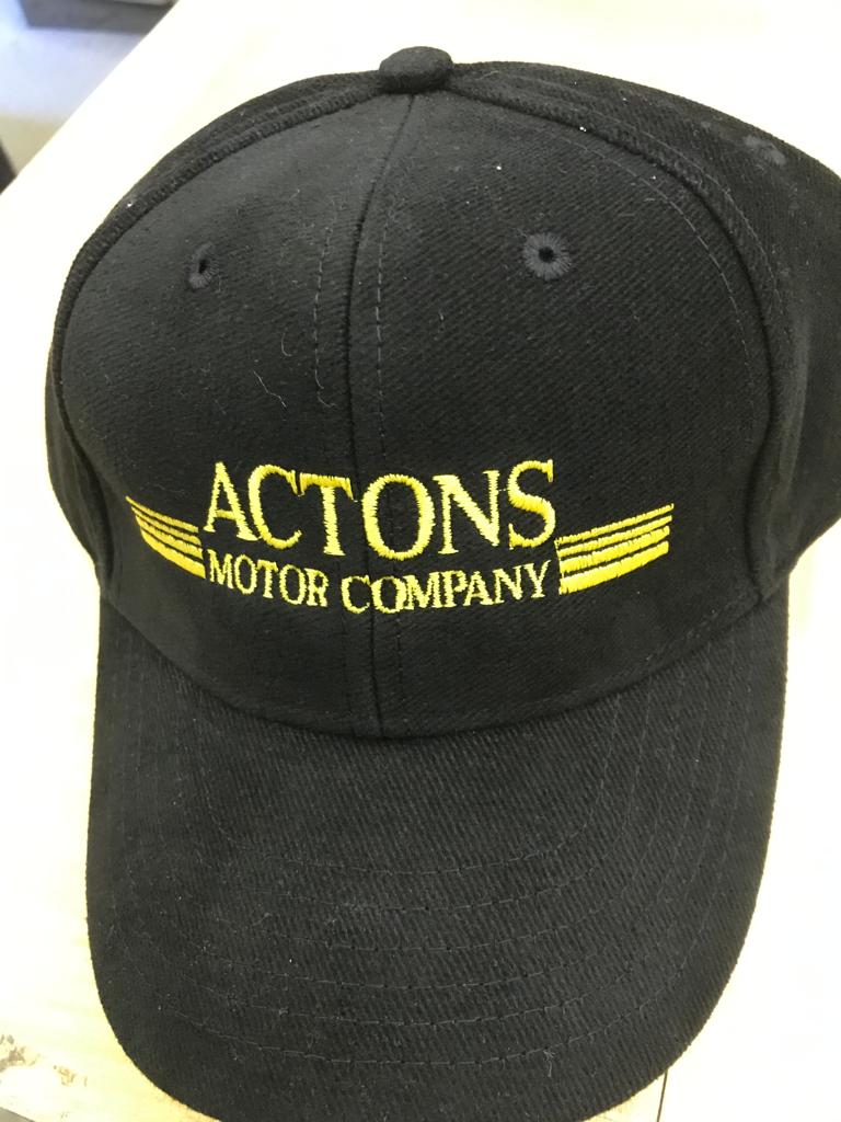 Embroidered business cap