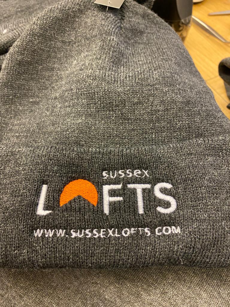 Embroidered Sussex Lofts beanie