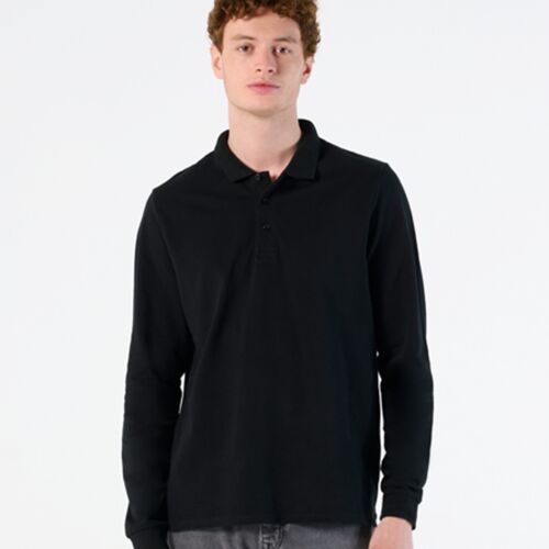 SOL'S Winter II Long Sleeve Cotton Piqué Polo Shirt Thumbnail