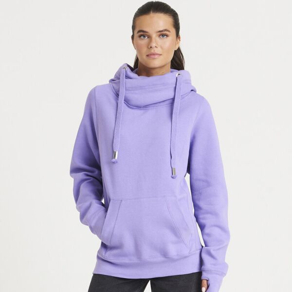 Cross neck hoodie  Thumbnail