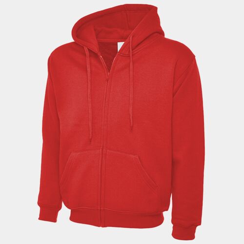 Adults Classic Full Zip Hooded Sweatshirt  Thumbnail