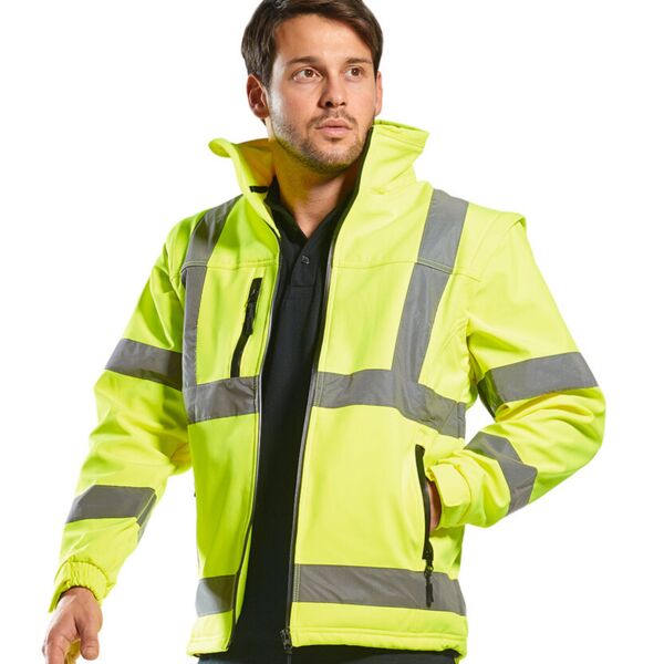 Hi-vis softshell jacket (3L) (S428) Thumbnail
