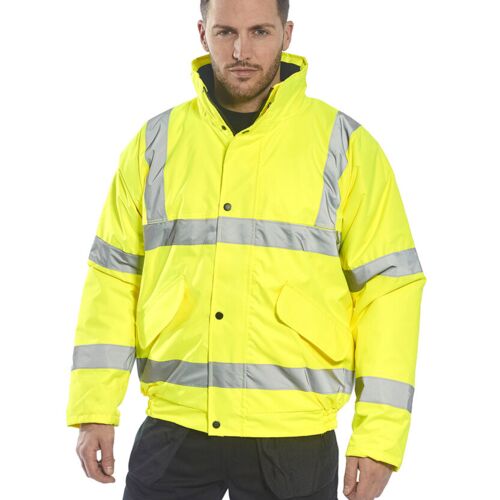Hi-vis bomber jacket (S463)  Thumbnail