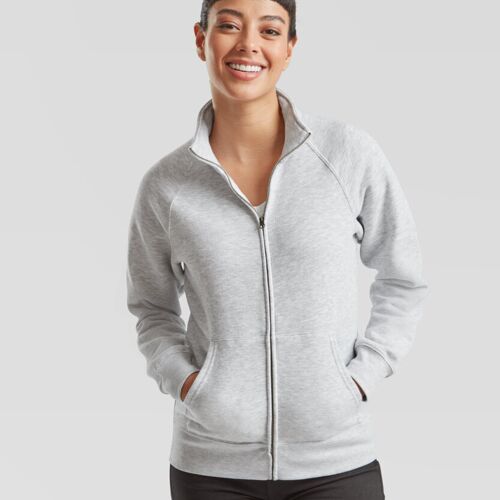 Premium 70/30 lady-fit sweatshirt jacket Thumbnail