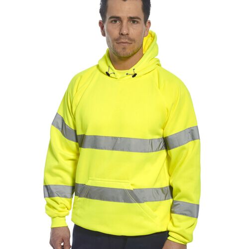 Hi-vis hooded sweatshirt Thumbnail