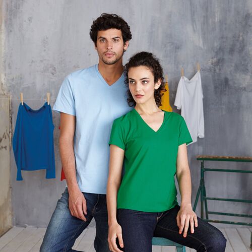 Women's short sleeve v-neck t-shirt Thumbnail