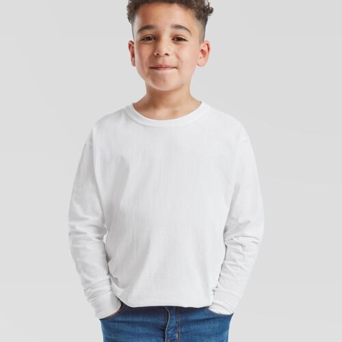 Kids long sleeve valueweight tee Thumbnail