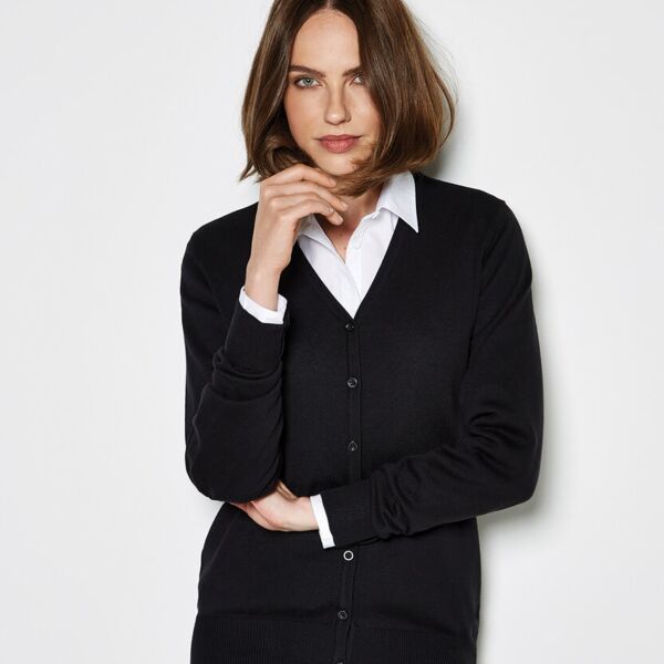 Women's Arundel v-neck cardigan long sleeve Thumbnail