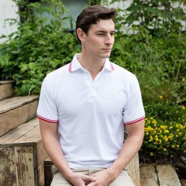 65/35 tipped piqué polo shirt Thumbnail