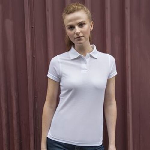 Women's pro polyester polo Thumbnail