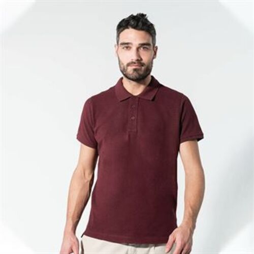 Organic piqué short sleeve polo shirt Thumbnail