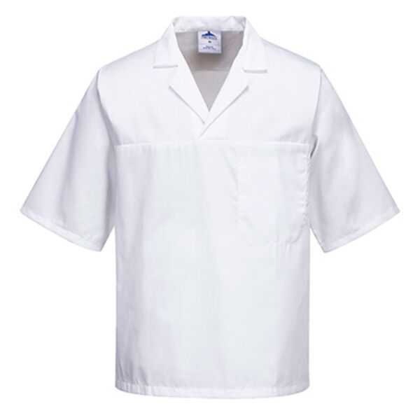 Portwest Short Sleeve Bakers Shirt Thumbnail
