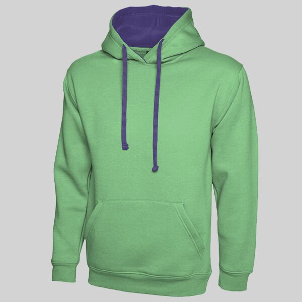 Contrast Hooded Sweatshirt Thumbnail