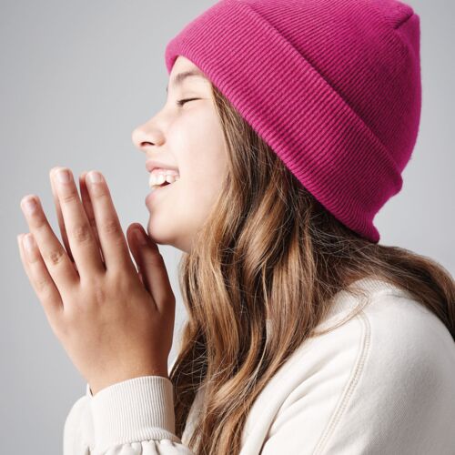 Beechfield Junior Knitted Hat Thumbnail