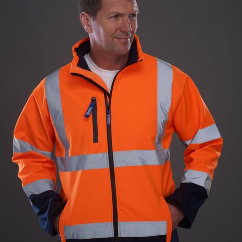 Yoko Hi-Vis Softshell Jacket Thumbnail