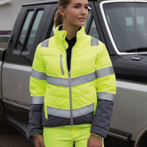 Women's soft padded safety jacket Thumbnail