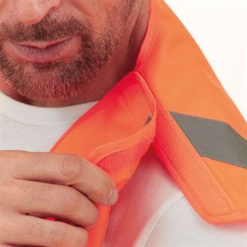 Hi-vis railway (pull apart) waistcoat class 2 (HVW118PE) Thumbnail