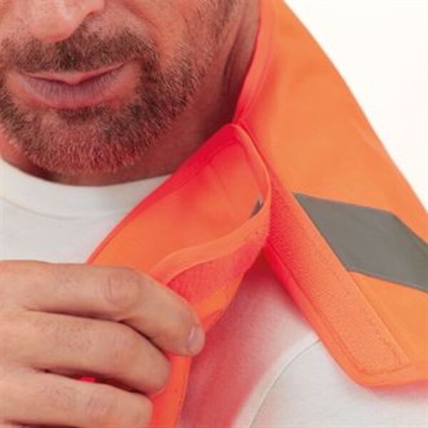 Hi-vis railway (pull apart) waistcoat class 2 (HVW118PE) Thumbnail