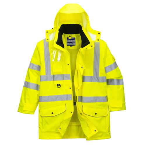 Hi Vis 7-in-1 Traffic Jacket Thumbnail