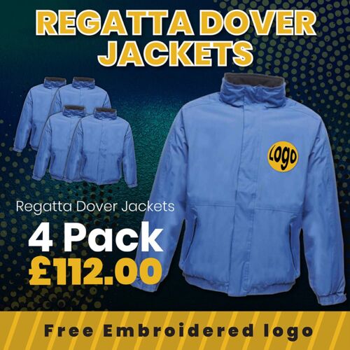 4 Pack Regatta Dover Jacket £112.00 Thumbnail
