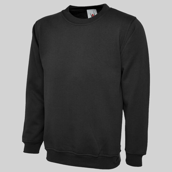 Ladies Deluxe Crew Neck Sweatshirt Thumbnail