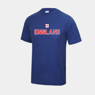 England Centre Crest Performance Tee Junior  Thumbnail